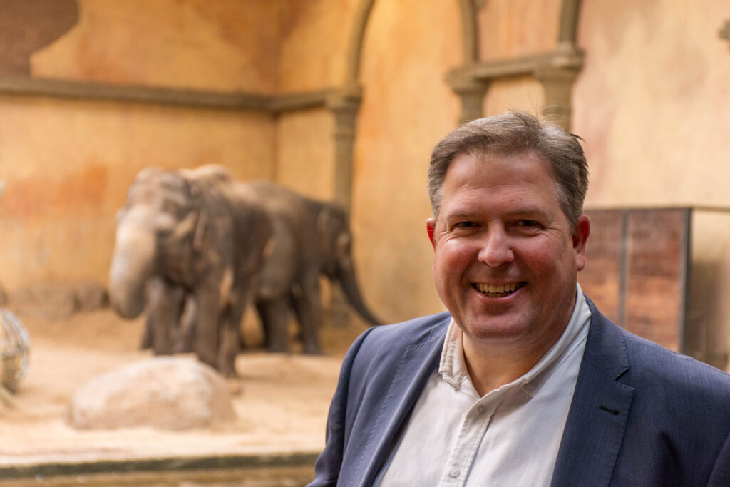 Cord Crasselt von der Stiftung Hagenbeck