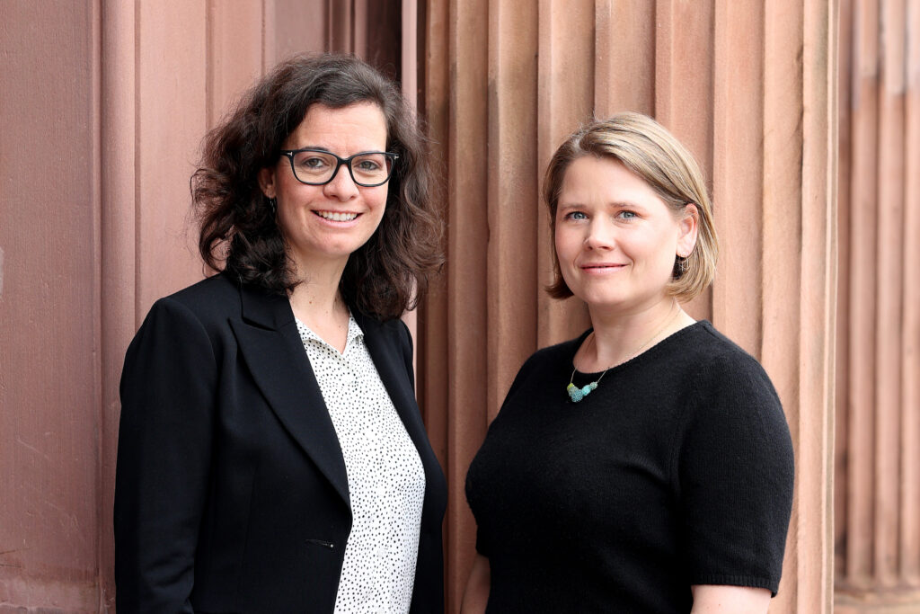 Dr. Anna Punke-Dresen und Gesa Huget von der Hamburger Kunsthalle, Bild: Vera Drebusch